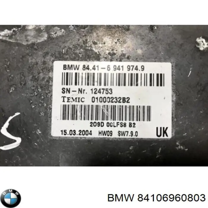 Купить 84106960803 BMW 