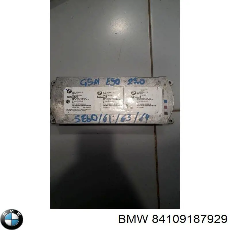  84109187929 BMW