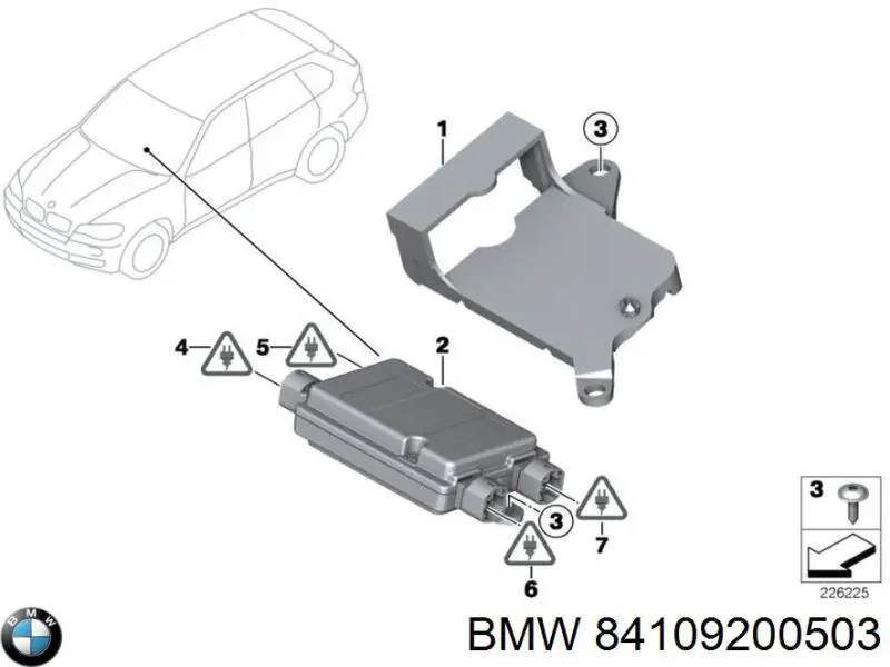  84109200503 BMW