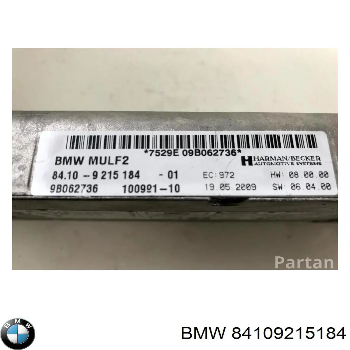  84109215184 BMW