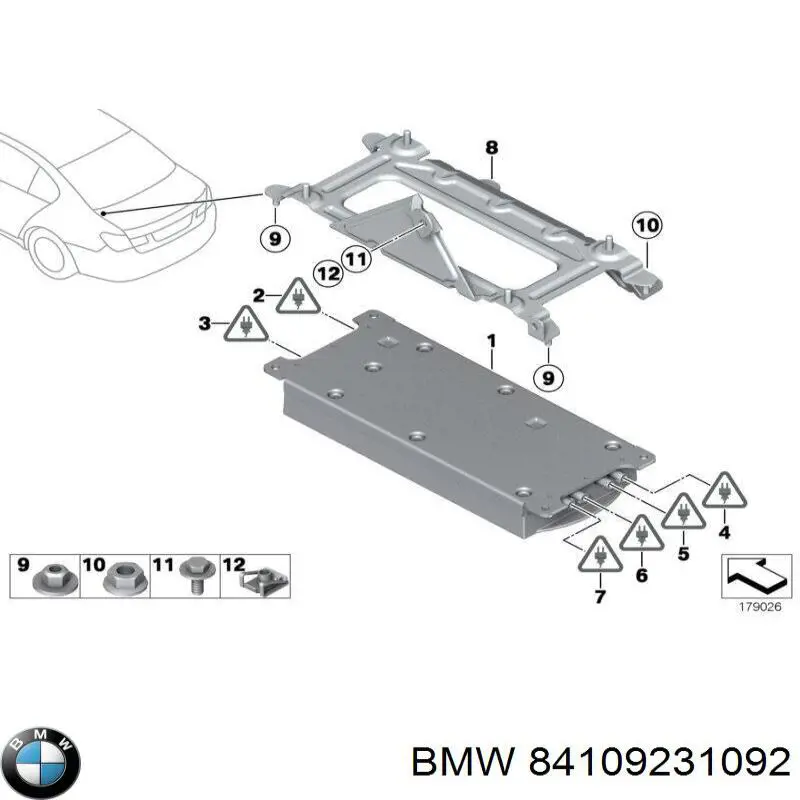 Купить 84109181276 BMW 