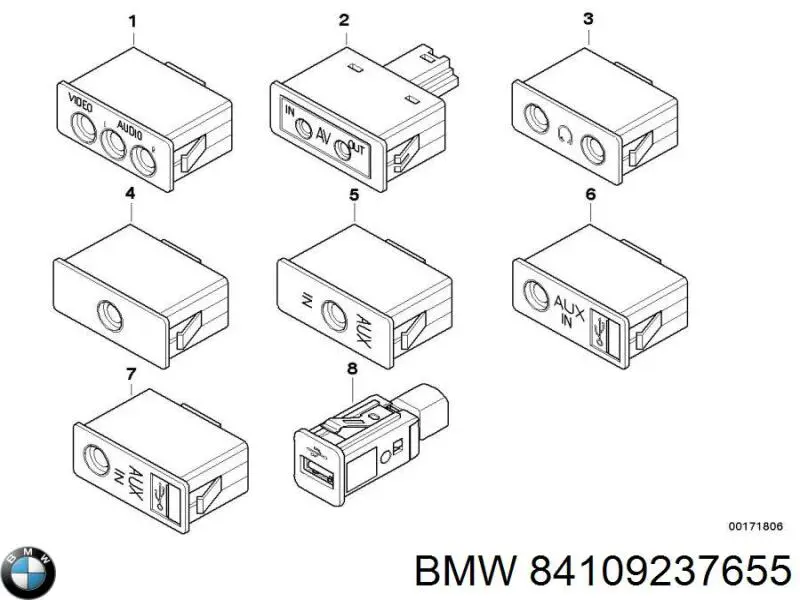  BMW 84109237655 цена, от 6.76 USD