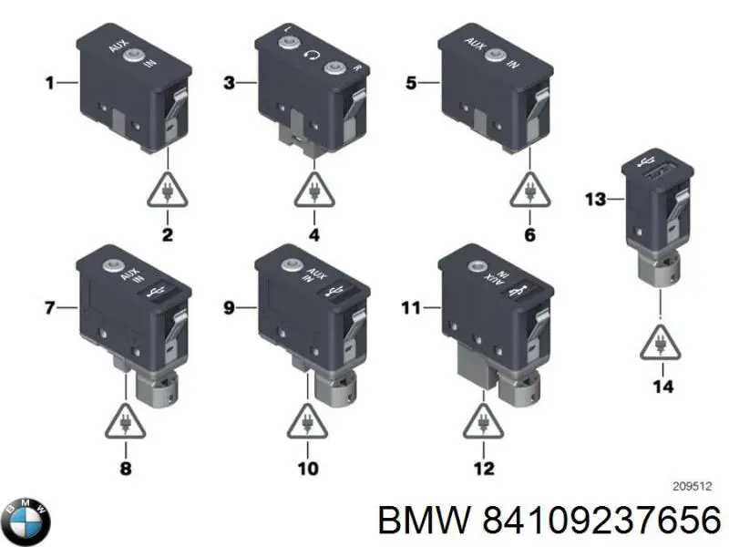  84109237656 BMW