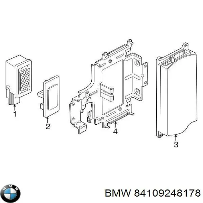 Блок управления мультимедийный BMW 9257160 цена, от 165.46 USD