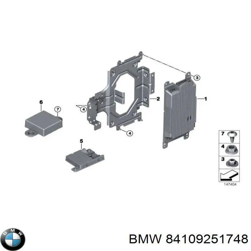  84109251748 BMW