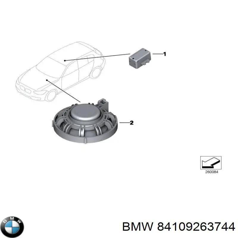 Микрофон BMW 84109263744 цена, от 4.22 USD