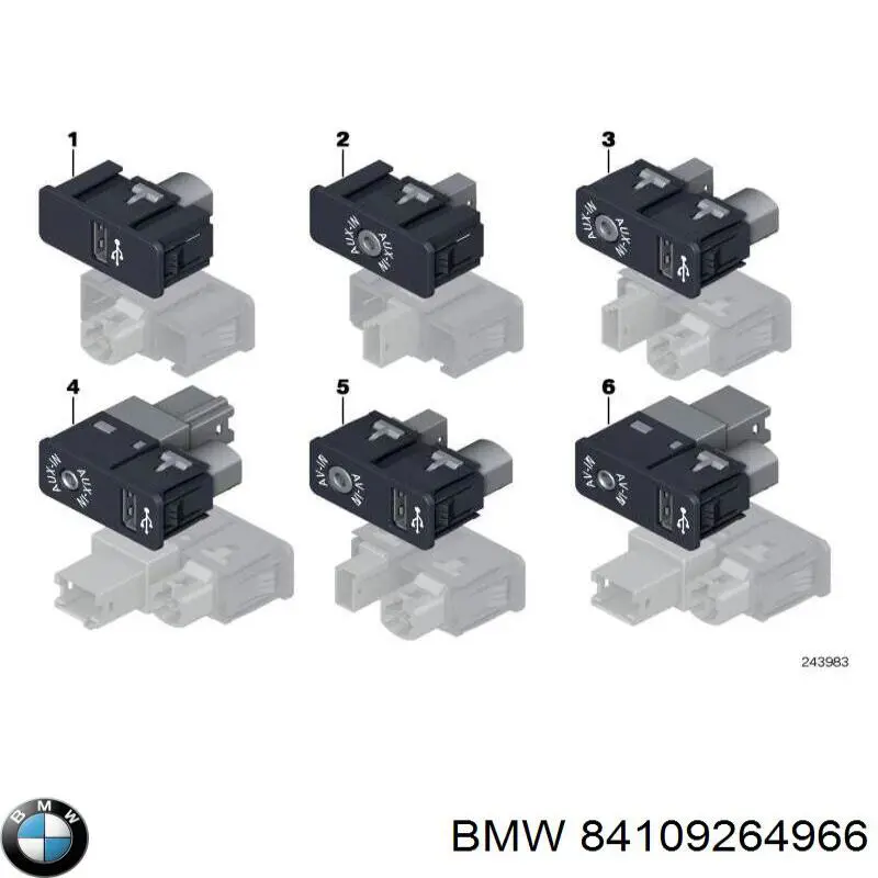 84109264966 BMW 