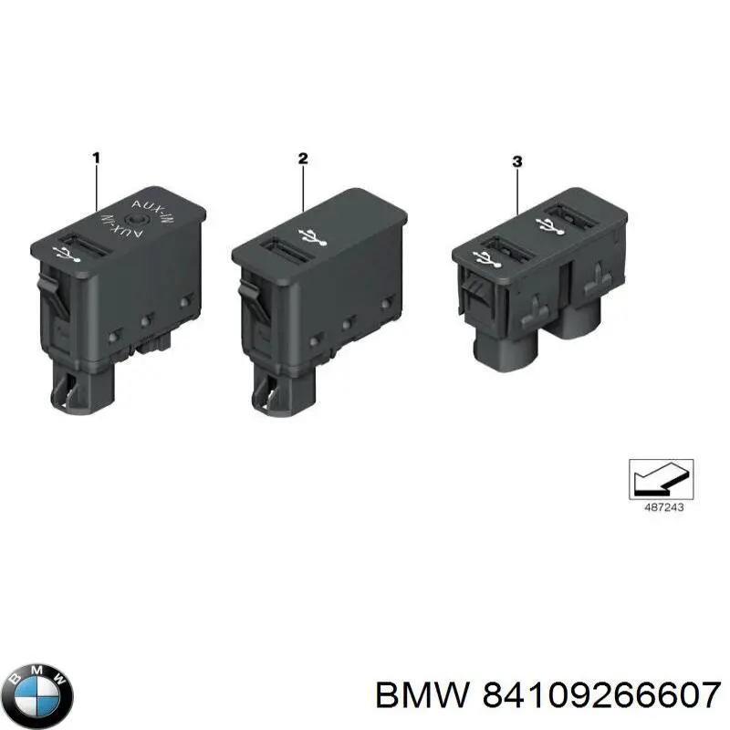 Купить 84109266607 BMW 