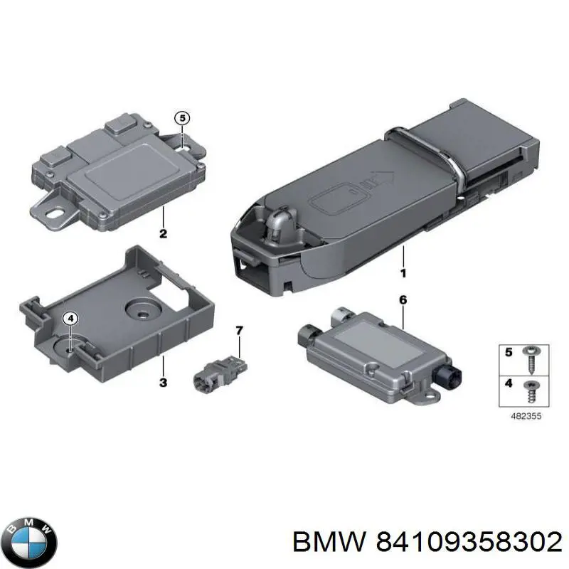 Купить 84109358302 BMW 
