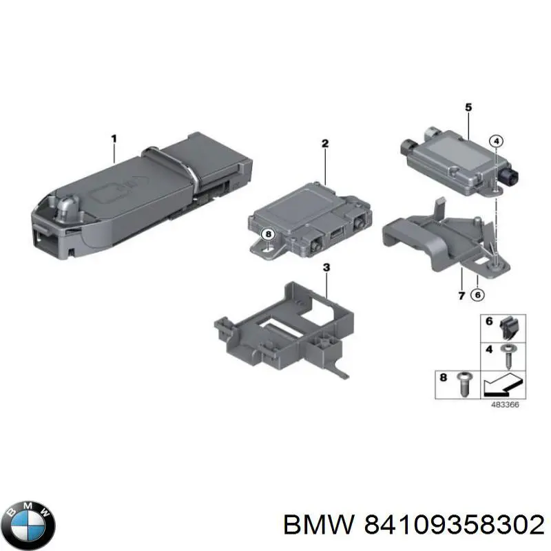 84109358302 BMW 