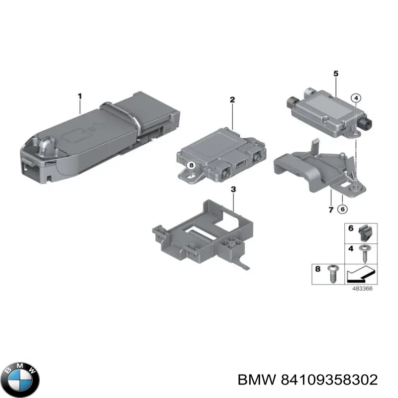  84109358302 BMW