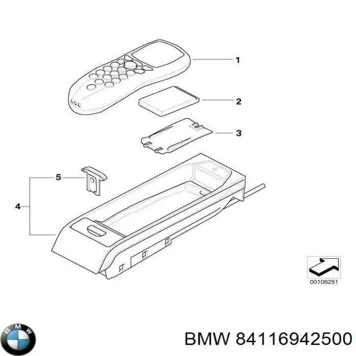  BMW 84116942500 цена, от 62.08 USD
