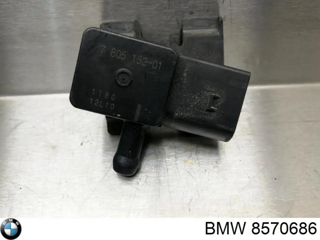 8570686 BMW датчик давления выхлопных газов