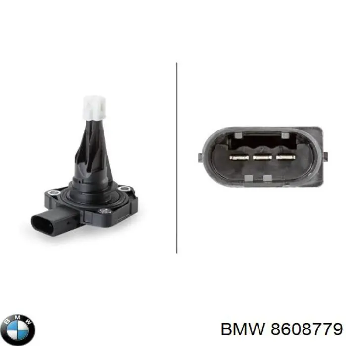 8608779 BMW sensor do nível de óleo de motor