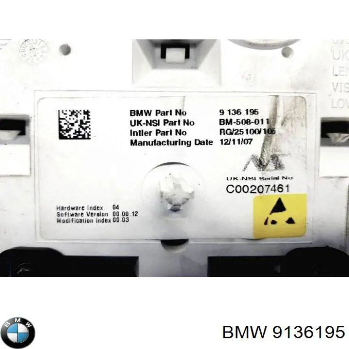 Приборная доска BMW 62109180141