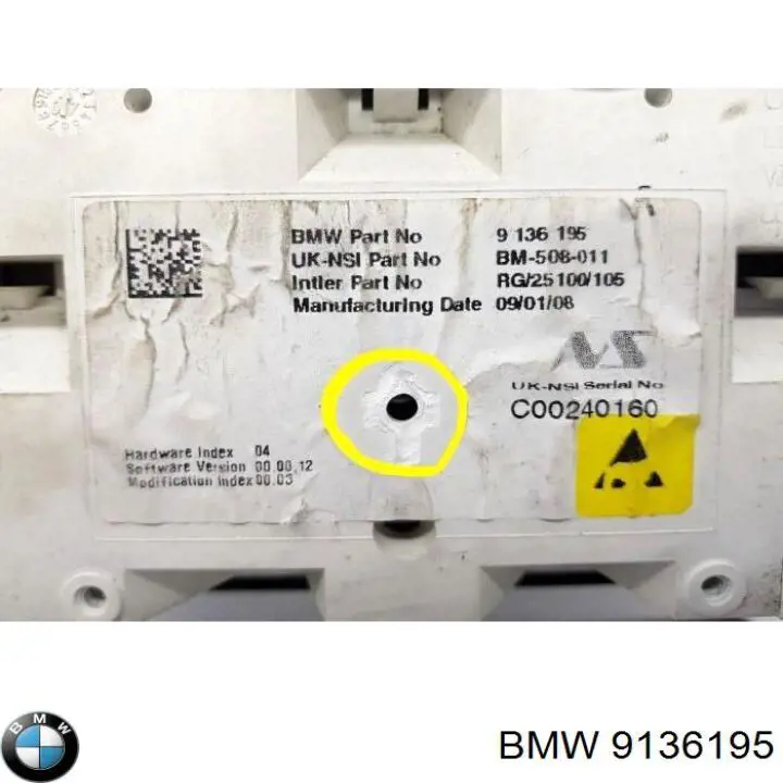 Купить 62109180141 BMW Панель приборов