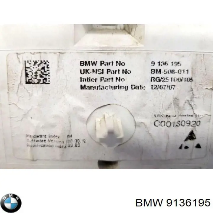 Панель приборов 62109180141 BMW