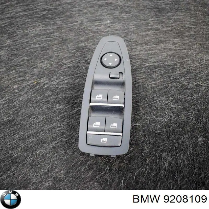 9208109 BMW Кнопки переднего левого стекло подъёмника