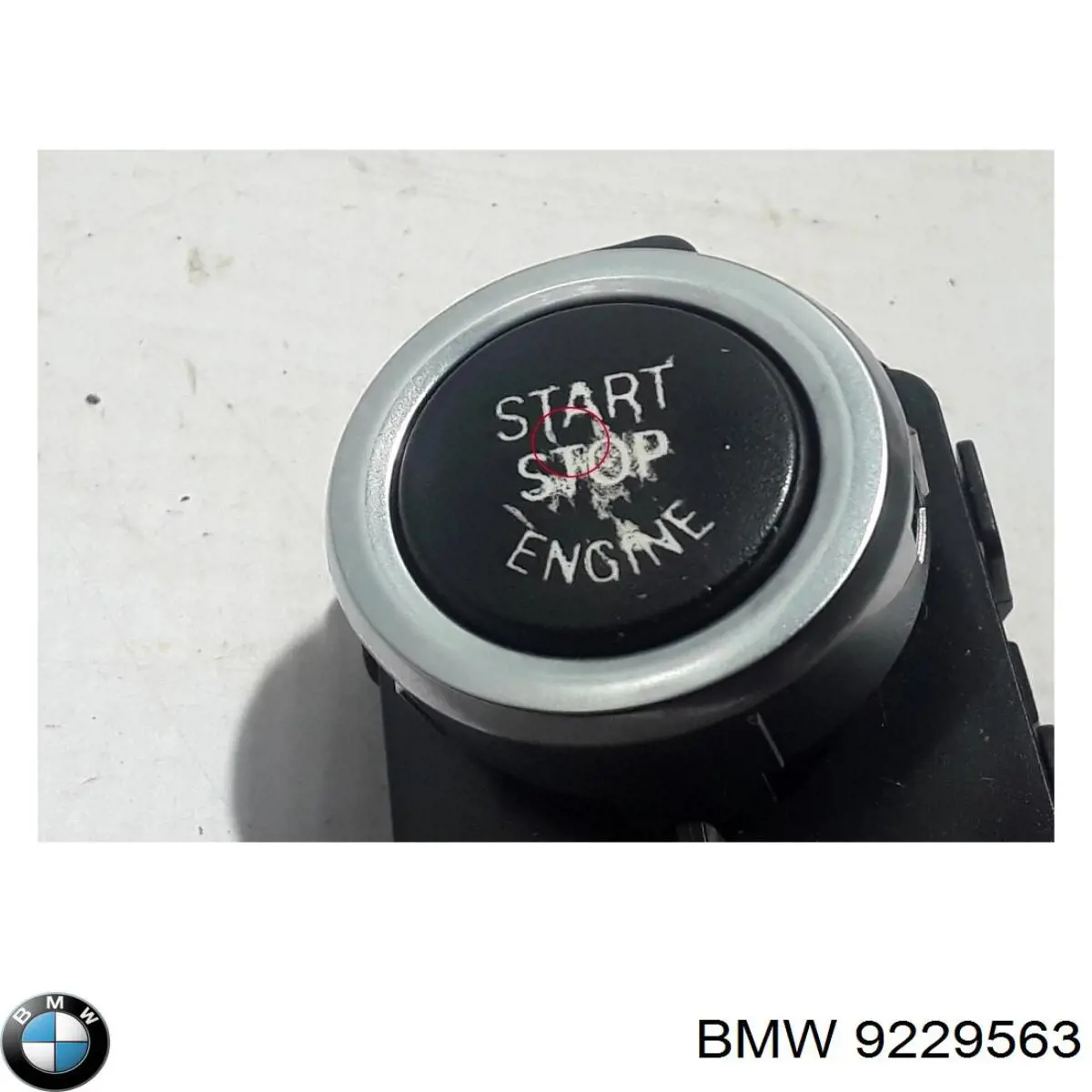 Кнопка старт-стоп 9263436 BMW