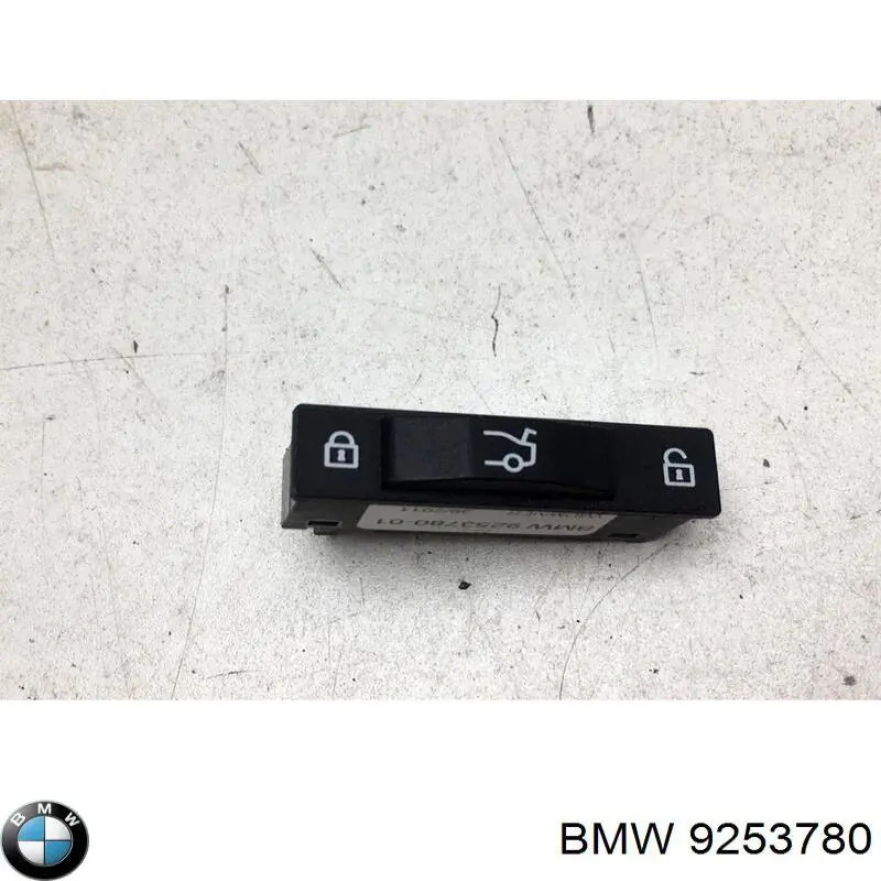 Кнопка салона привода крышки багажника (двери 3/5-й (ляды) 9253780 BMW