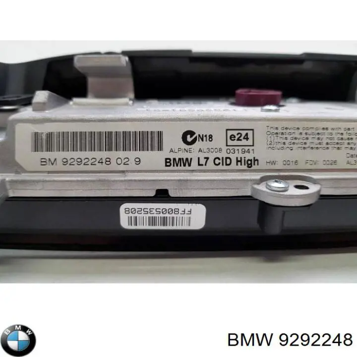 Дисплей многофункциональный BMW 9292248 цена, от 190.04 USD