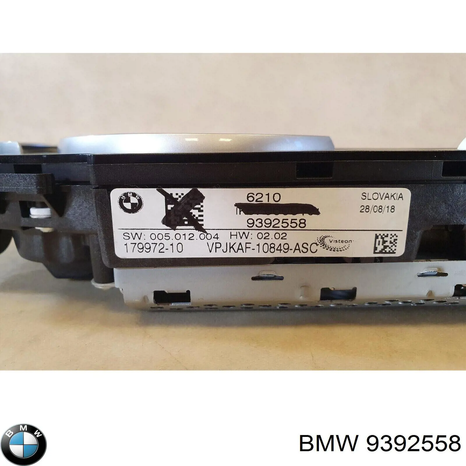 9392558 BMW Щиток приборов