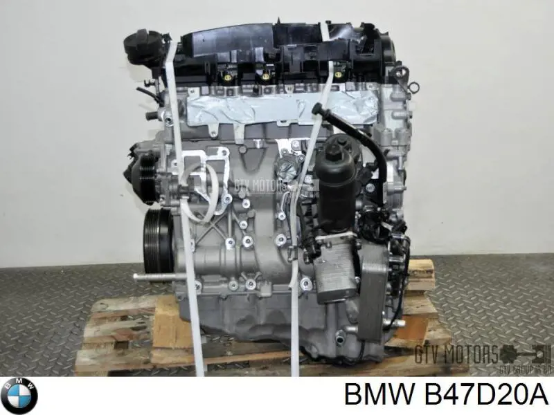 B47D20A BMW двигатель в сборе
