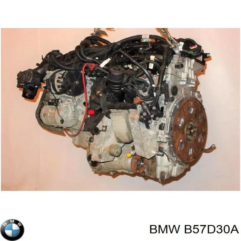 B57D30A BMW motor montado