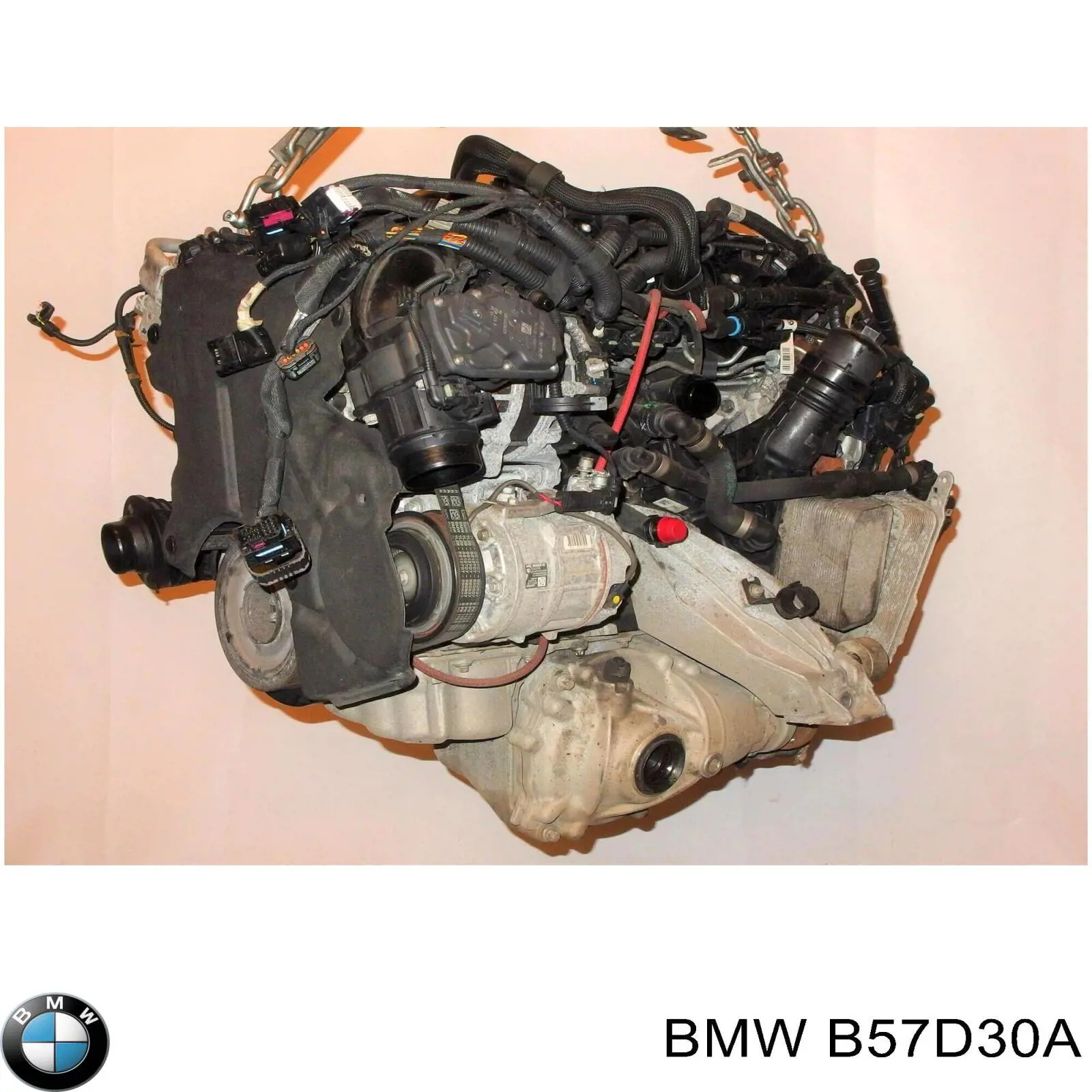 Двигатель B57B57D30A BMW