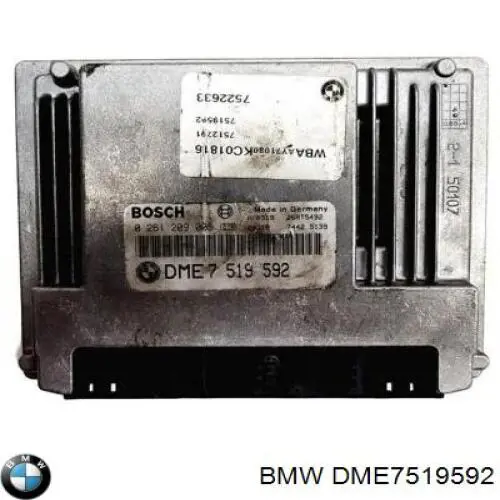  DME7519592 BMW