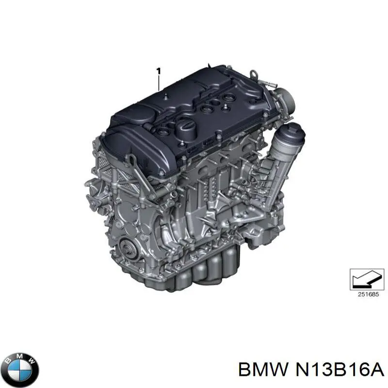 N13B16AN13 BMW Мотор в сборе