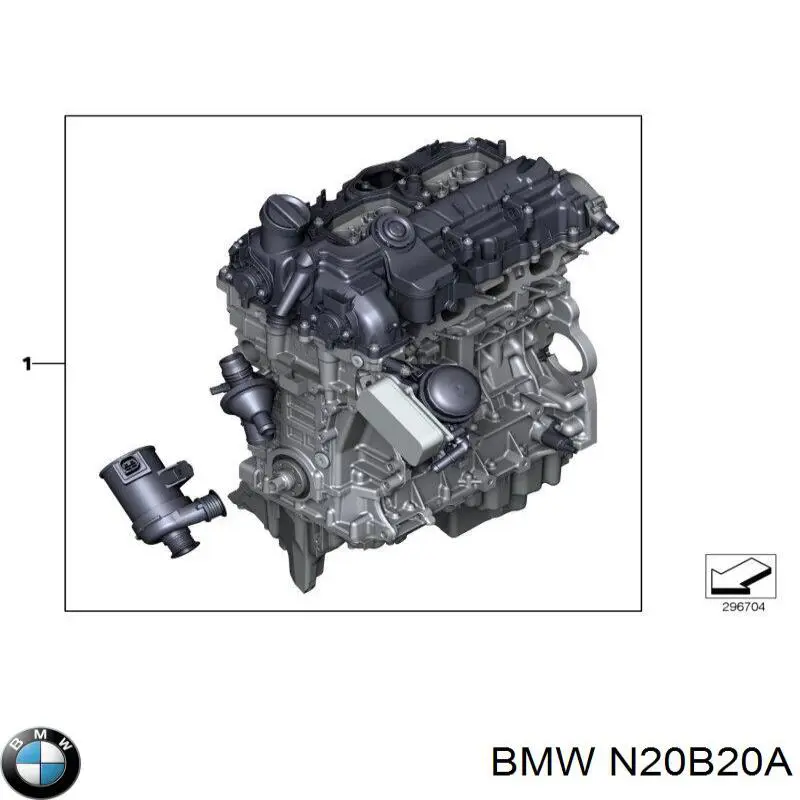 Мотор в сборе на BMW X3  F25