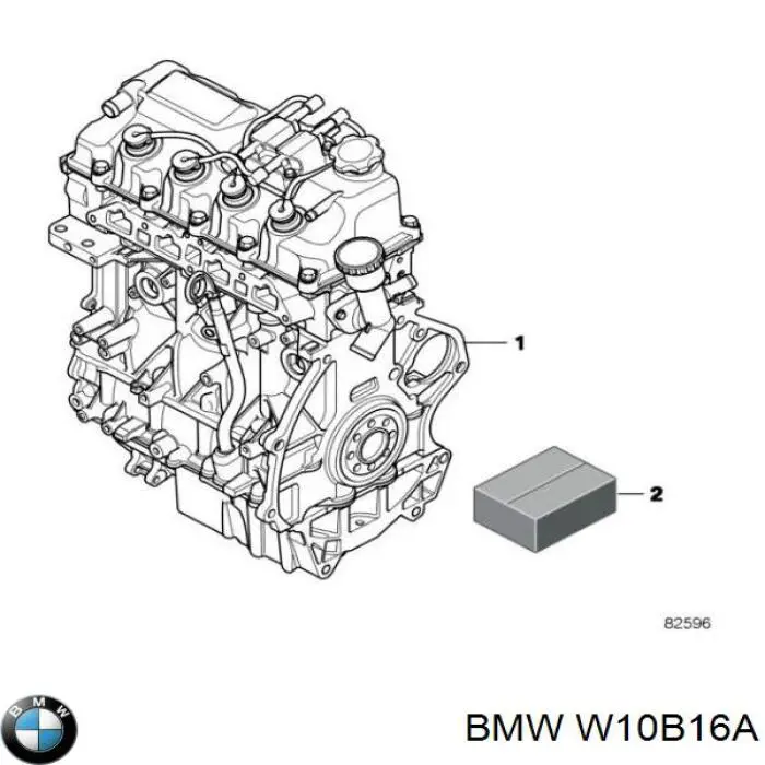 W10B16A BMW Мотор в сборе