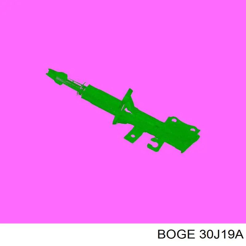 30-J19-A Boge амортизатор передний левый