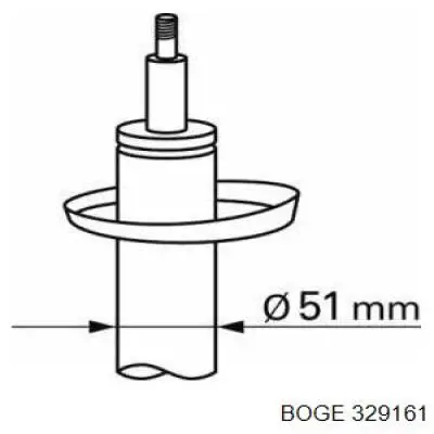 Амортизатор передний 329161 Boge