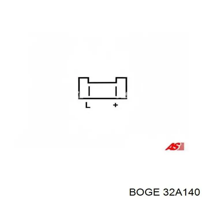 Купить 32A140 Boge Амортизатор подвески передний левый