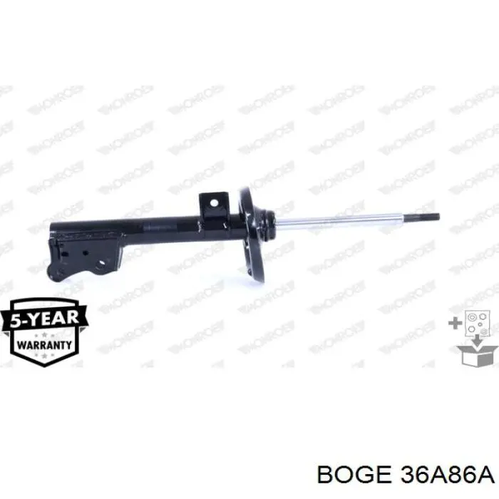Амортизатор передний 36A86A Boge