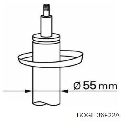 Амортизатор передний 36F22A Boge