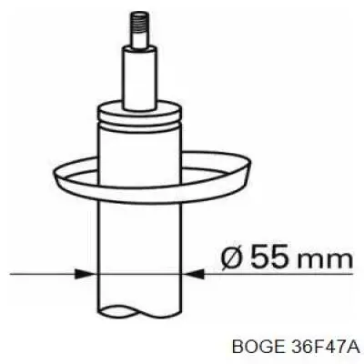36F47A Boge амортизатор передний