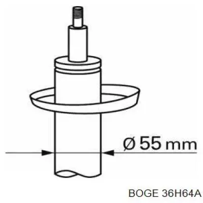 36-H64-A Boge амортизатор передний