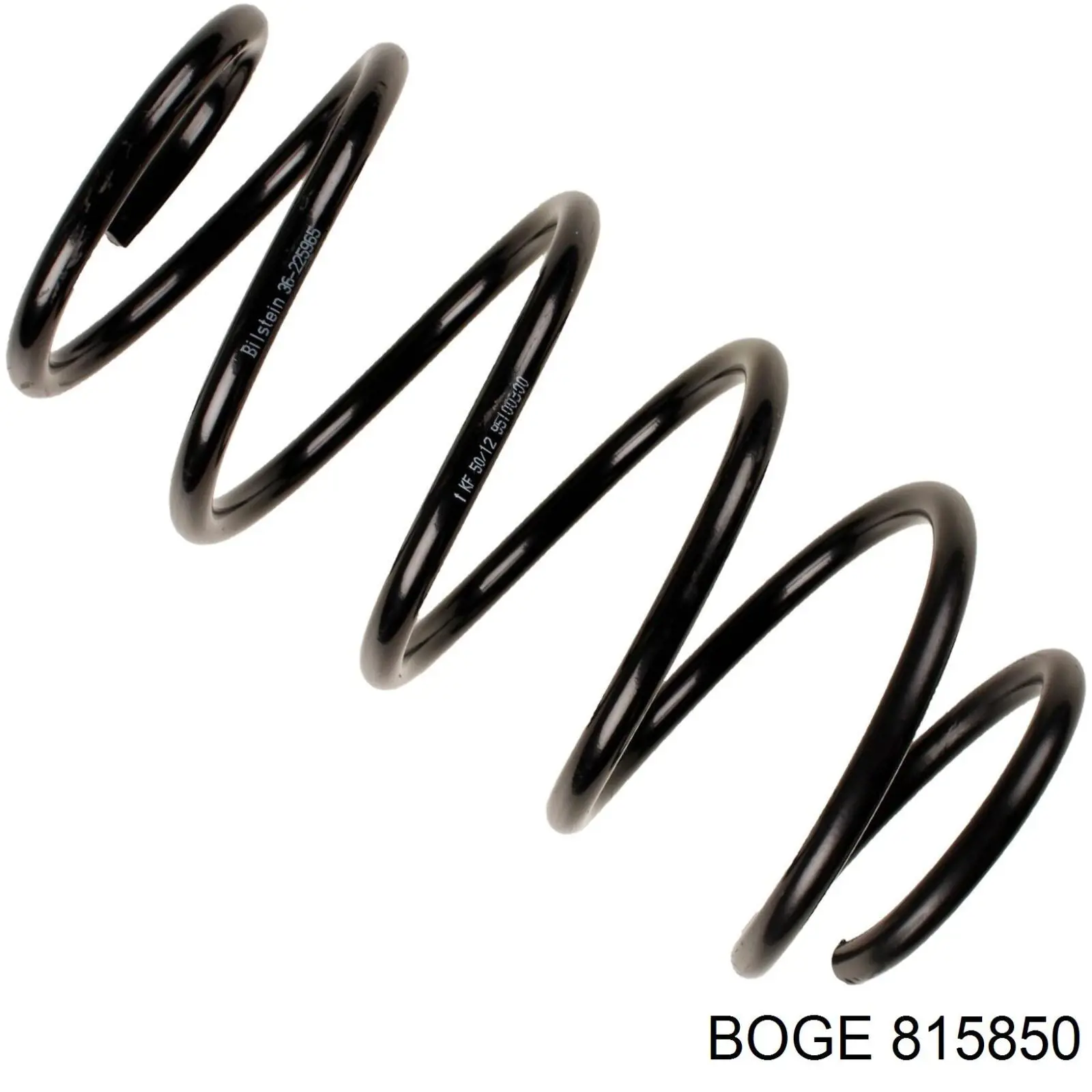 815850 Boge Пружина передней подвески