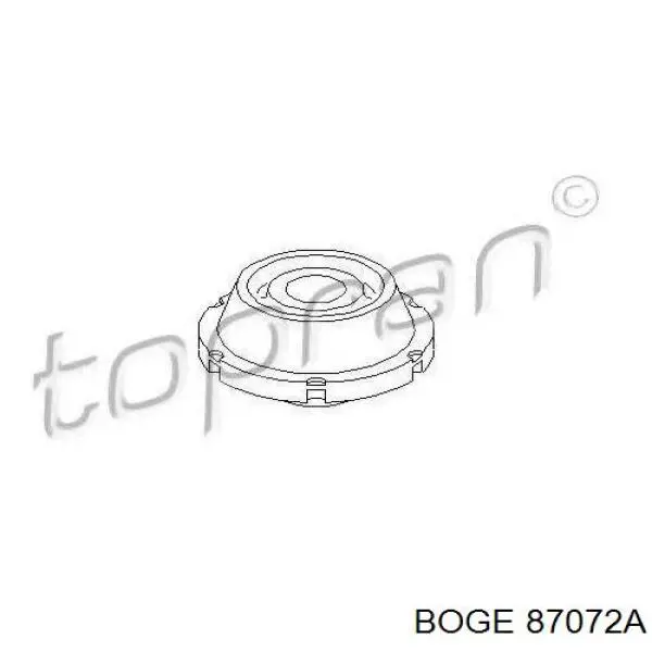 Сайлентблок нижнего переднего рычага  BOGE 87072A