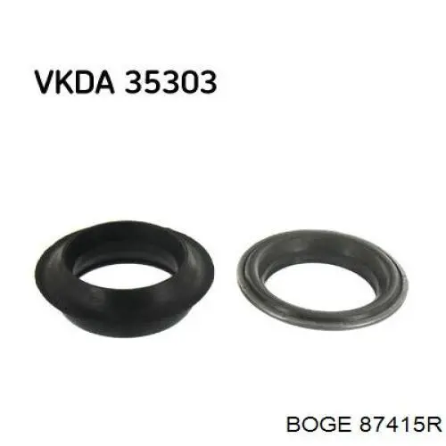 Опора стойки амортизатора переднего Boge 87415R цена, от 21.79 USD