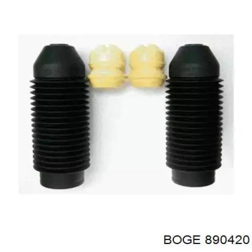 Буфер (отбойник) амортизатора переднего + пыльник 890420 Boge