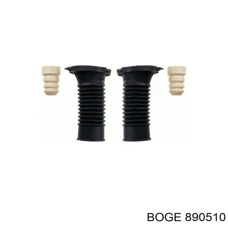 Буфер-отбойник амортизатора переднего + пыльник Boge 890510 цена, от 32.16 USD