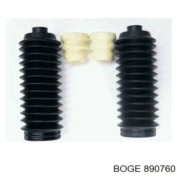 Купить 890760 Boge Буфер (отбойник) амортизатора переднего + пыльник