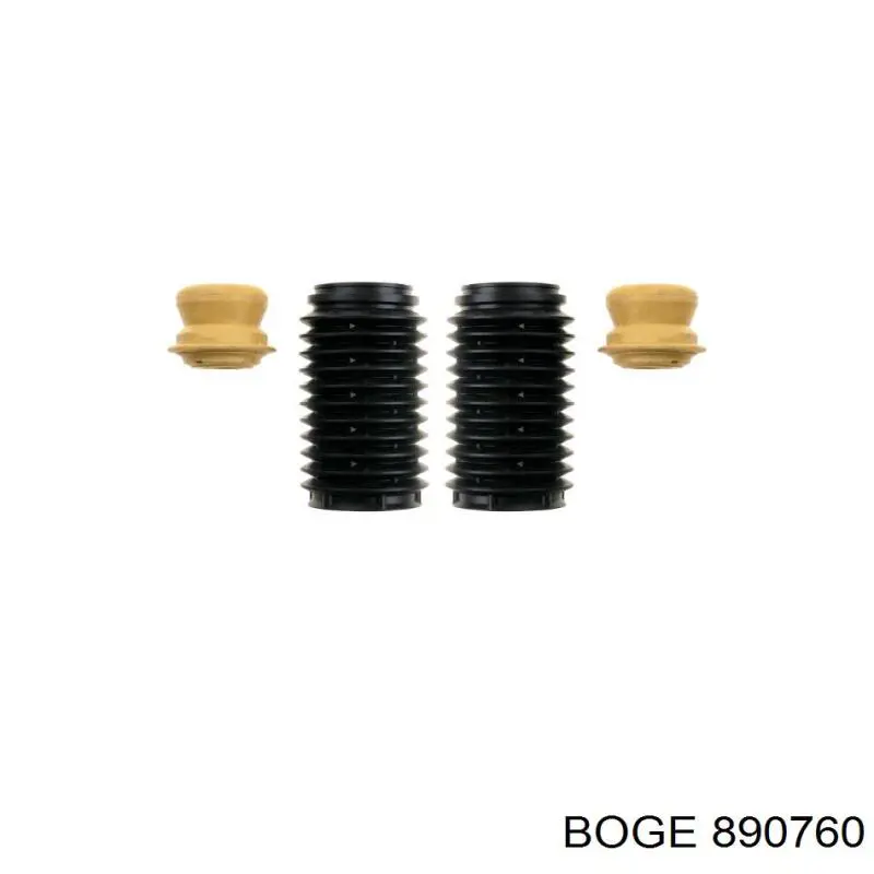 Буфер-отбойник амортизатора переднего + пыльник Boge 890760 цена, от 13.26 USD