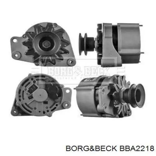 Генератор BBA2218 Borg&beck