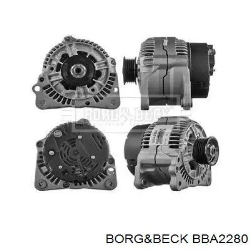 BBA2280 Borg&beck gerador