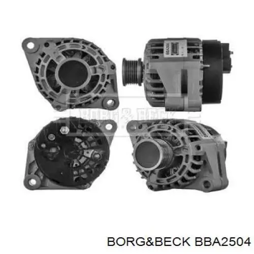Alternador BBA2504 Borg&beck